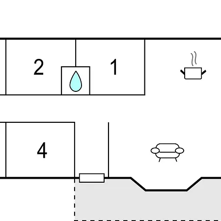 4 Bedroom In Сasa de vacaciones *