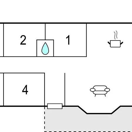 4 Bedroom In * Гростен